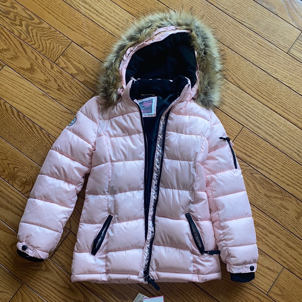 NWT HEAVY JUSTICE WINTER COAT